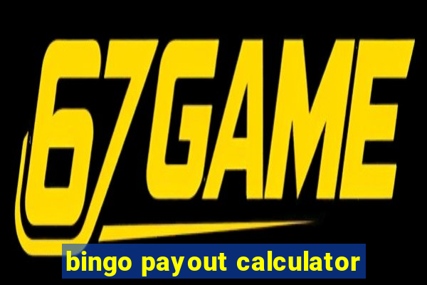 bingo payout calculator